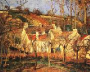 Camille Pissarro Red Roofs1 Village Corner China oil painting reproduction
